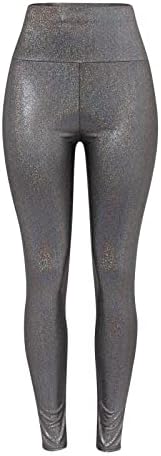 Calças casuais da Ethkia Tamanho da moda feminina alta das nádegas altas da cintura