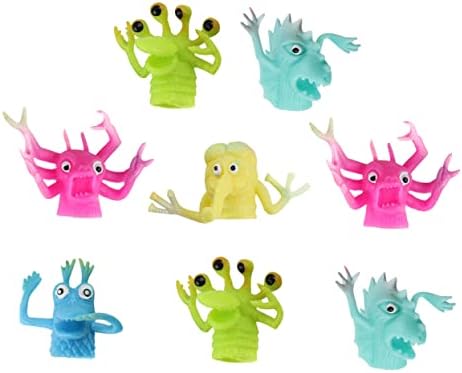 Toyvian 8pcs luvas de marionetes brinquedos natividade para crianças brinquedo infantil para crianças desenhos animados