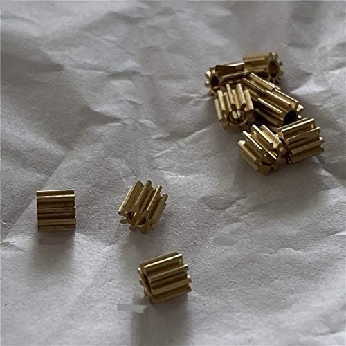 Zhengguifang ZGF-BR 0,4M 9T Pequenos engrenagens de cobre 1,48 1,5 1,98 engrenagens de orifício de 2 mm