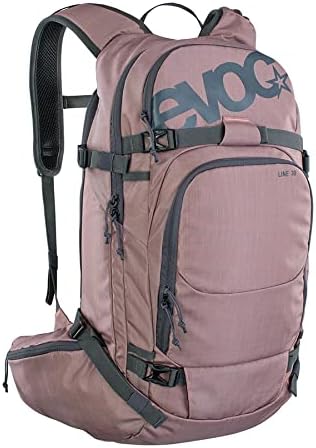 Evoc, linha 30, mochila de neve, 30l, rosa empoeirado