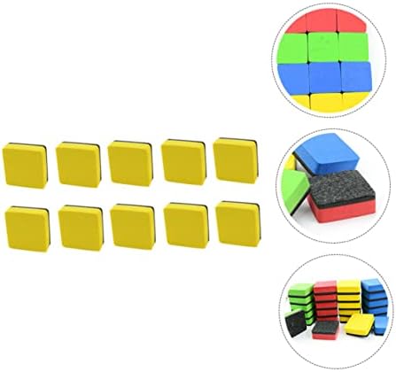 StoBok 16pcs limpadores de limpadores de escritório portátil Magnetic para apagar professores escolares de lã Acessórios