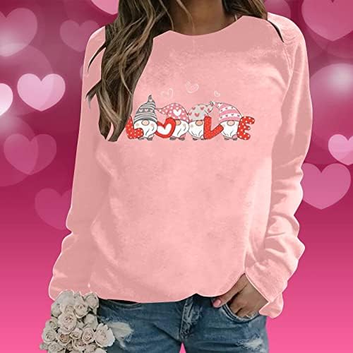 Four Four Gnomes Love Heart Graphic Tops