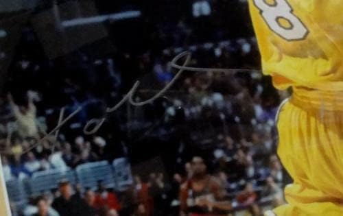 Kobe Bryant autografado assinado 16x20 Foto emoldurada Los Angeles Lakers Uda 33x30 - fotos autografadas da NBA