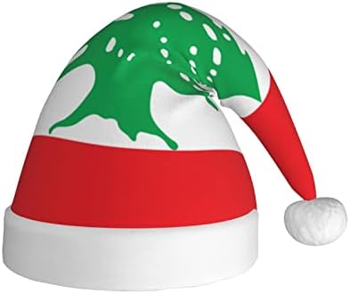 Cxxyjyj Bandeira do Chapéu de Natal do Líbano Chapéus de Mulheres Meninas Hats Unissex para Chapéus de Parque de Ano Novo