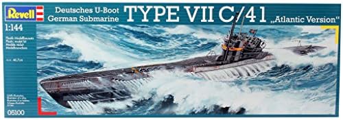 Revell of Alemanha U-Boat Typ VIIC/41 Kit de Modelo de Plástico