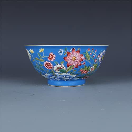 Eyhlkm 2pc Pastel Painted Painted Mandled Bowl Bowl Antique Porcelain Ornaments