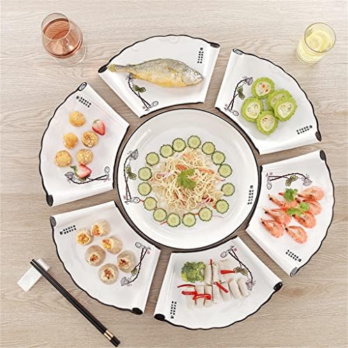 PDGJG PLATTER HOMARE CERAMIC Combinação de tabela de tabela de pratos de prato de prato de prato de prato de prato jantar jantar