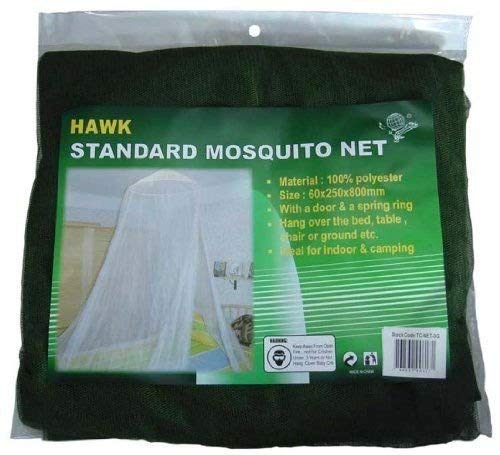Rede de cama de mosquito com anel de suspensão - verde azeitona