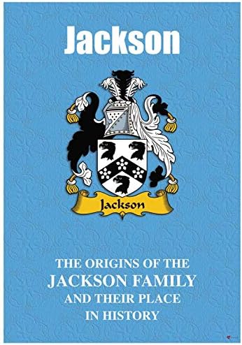 I Luv Ltd Jackson Inglês Livreto de História da Família com breves fatos históricos