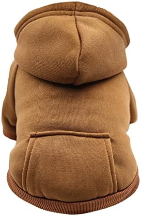 Cães cães suéter menino para pequeno com bolso de bolso de cachorro de cachorro médio menina de outono roupas de lã de