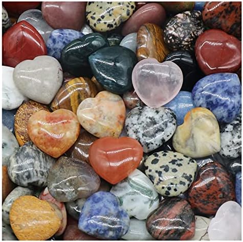 2pcs Natural Rose Quartz Crystal Love Heart Home decoração chakra cura reiki gemas pedra ágata amostras minerais Pecimen