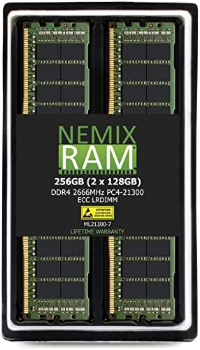 128 GB Kit DDR4-2666 PC4-21300 ECC Carga reduzida Memória para ASROCK RACK EPYCD8-2T PECLA POR NEMIX RAM