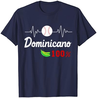 Dominicano Flag Rd T-shirt da camisa de beisebol da República Dominicana