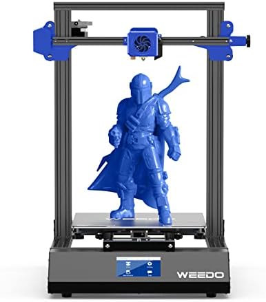Impressoras 3D 3D Weedo M40, Auto-Lveling e placa magnética macia de PEI, tela sensível ao toque de 4,3 , impressão de alta temperatura