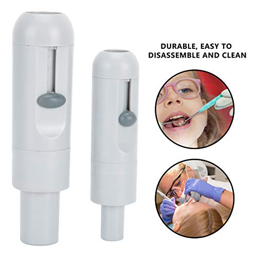 2PCS Válvulas de adaptador de sucção ejetor de saliva dental