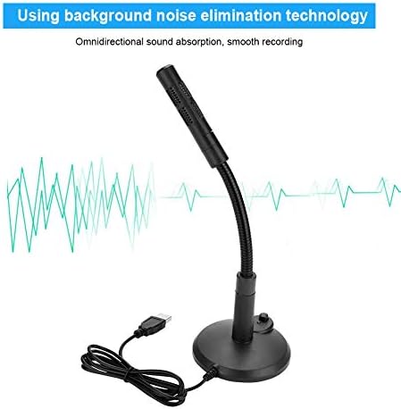 Microfone USB, Microfone PC de alto desempenho para gravar o bate -papo online