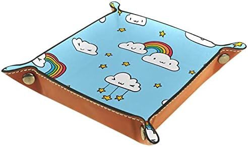 Nuvens de desenhos animados fofos padrão arco-íris PRÁTICO DE MICROFIBRA DE MICROFIBRA BAVELHA DE BAVELA DE MENINA DE MENINA