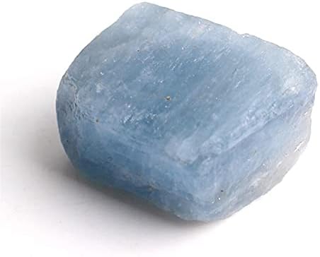 KKSI 1PC Blue Barite Blue Blue Quartz Pedras de cristal Baryte Gemstone Energia Minerais Minerais Exploração Científica