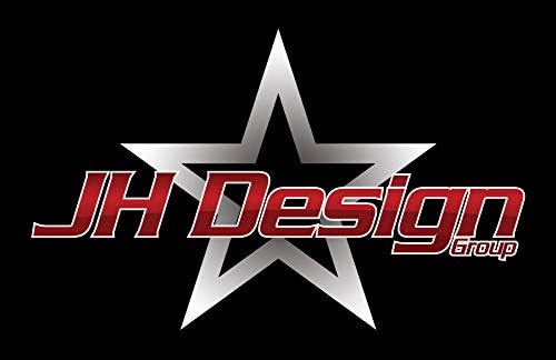 JH Design Group Ford logo o logotipo da jaqueta de nylon windbreaker de nylon
