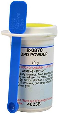 Taylor R0870-I Substituição de kit de teste de piscina DPD em pó 10 gramas