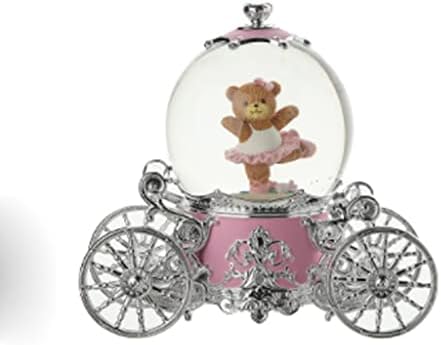 Asuvud Dream Snowflake Crystal Ball Music Box Octave Box Night Light para enviar namorada presente de aniversário