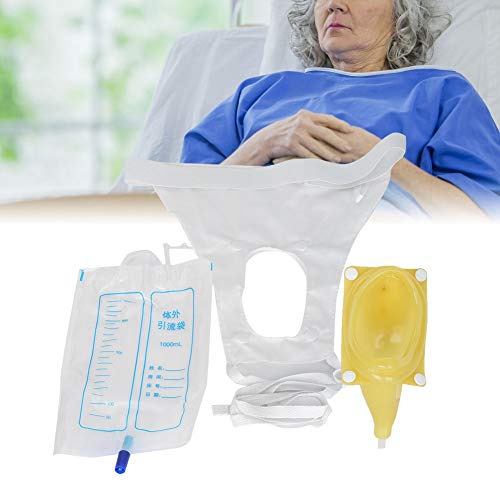 Bolsa de colecionador de urina, adultos urinária com sacos de cateter de urina Ventilato de látex Sacos de incontinência