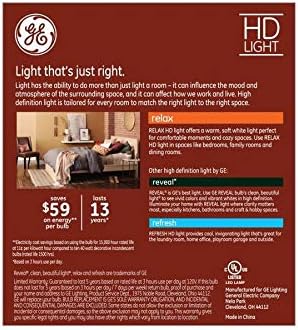 GE ALIFICAÇÃO 3-PACA 40 W equivalente Branco mole de brancos B Lâmpadas LED de lâmpadas LED 42287