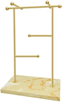 TyDero Jewelry Stand Colar Organizer Holding Holding Suports 3 Tier Towels Tower Rack Tower Rack Storage Tree Display com bases de