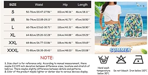 Shorts casuais para mulheres de verão salão confortável shorts de praia solta shorts altos shorts de ioga de ioga