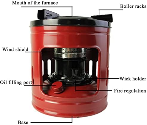 1.5L Parafina fogão aquecedores portáteis 11 horas O tempo de queima contínuo pode ser usado com parafina ou diesel como aquecedor