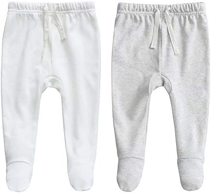 Owlivia Organic Baby Pant Legging Jogger para bebês, menino, menina, criança
