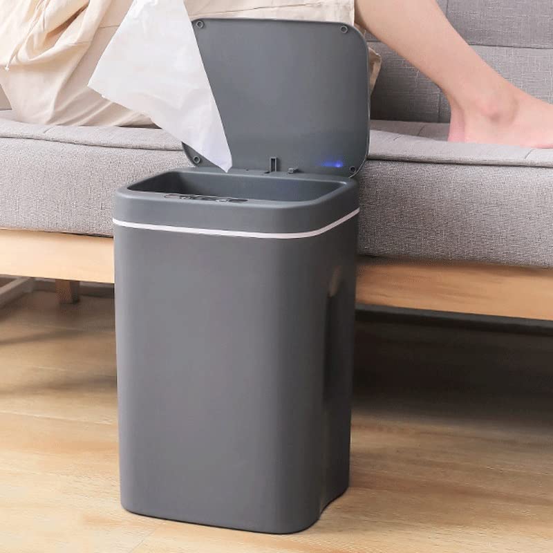 Lixo de lixo do sensor inteligente de bkdfd lata de lixo de lixo para o escritório de cozinha banheiro de cozinha Indução automática