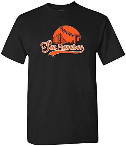 T-shirt de fã do Arizona Baseball Skyline Men