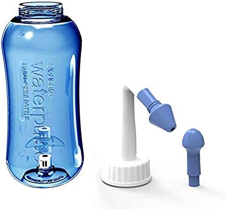 Garrafa de lavagem nasal neti maconha sinusal enxaguar nariz limpador sistema de irrigação nasal Sistema de lavagem nasal