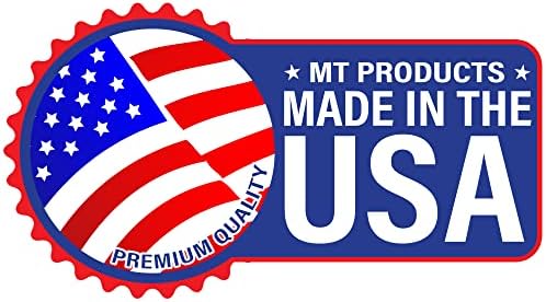 MT Produtos de 4 ”quadrado em branco em branco peso esbranquiçado de papelão de papelão para suas bebidas - fabricado nos EUA