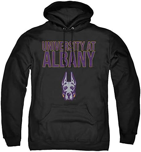 Universidade de Albany Official empilhado unissex adulto capuz