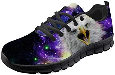 Chaqlin Fashion Sneaker Runnning Shoes para homens e mulheres Mesh de ar respirável Galaxy Animals Padrão EUR 35-45