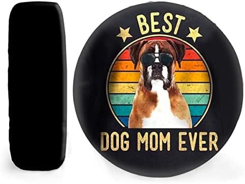 Boxer cachorro mãe sempre dia das mães cachorro mamãe sempre presente cachorro pneu capa de pneu impermeabilizante