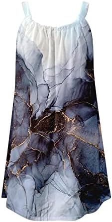 Mini vestidos Miashui para mulheres Casual Summer Mulheres Casual Print Dress Dress Strap Dress Holiday Long Holiday Long