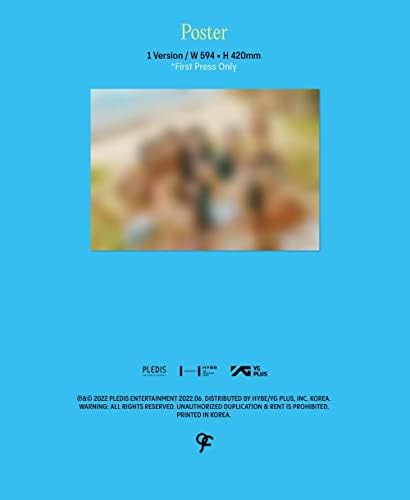 YG Plus FRMOIS_9 da nossa caixa de lembrança 5º mini -álbum Conteúdo+pôster+rastreamento selado