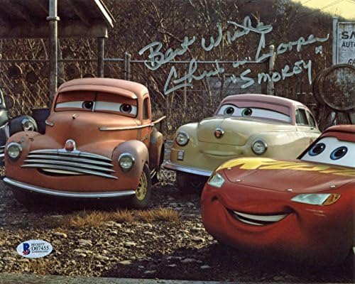 Chris Cooper Cars 3 Smokey Authentic assinado 8x10 foto autografada BAS #D07455