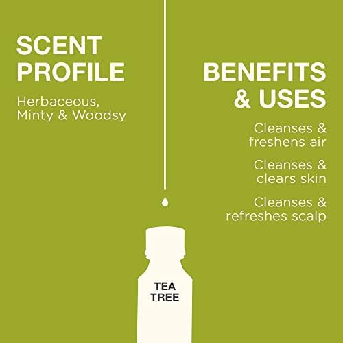 Óleo essencial de mandarim para óleo de pele e tea árvore para o conjunto de pele - da natureza terapêutica Óleos essenciais -