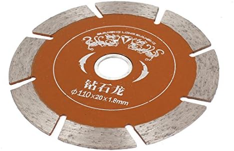 Aexit Marble Granit-e Wheels e discos de corte de diamante circular de diamante circular de cerâmica Roda de corte de serra 110mm x 20mm de corte x 1,8 mm