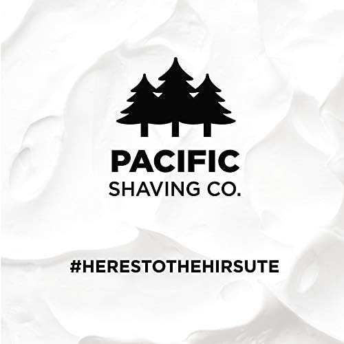 Pacific Shaving Company Companhia de viagem colapsível - Shave Bowl, de silicone de qualidade de alimento com carabineiro