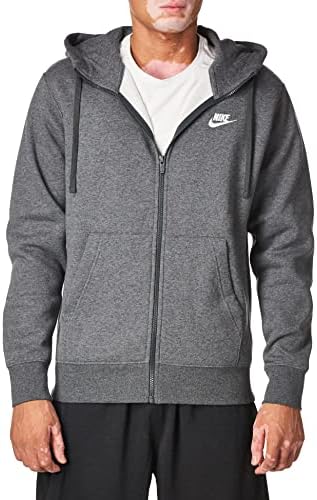 Nike masculino de lã de lã Sportswear Club Full Zip