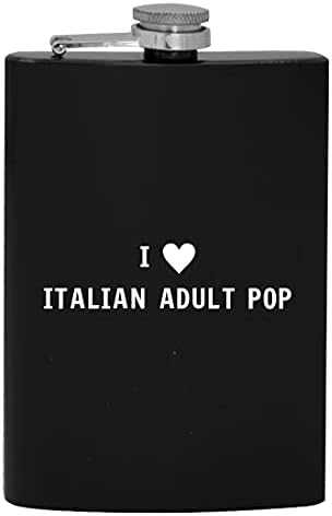 I Heart Love Italian Adult Pop - 8oz de quadril de quadril bebida álcool