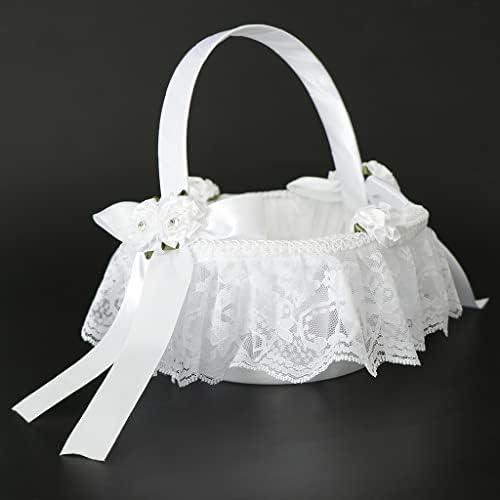Miaohy Wedding Flower Girl Basket Basce