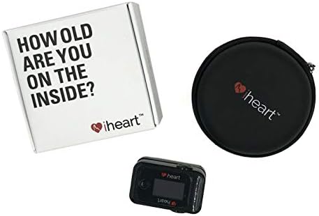 Iheart Internal Age Health Monitor, rastreador de saúde e fitness da ponta dos dedos. Meça idade biológica, velocidade