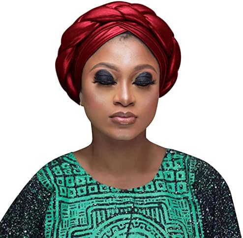 Turbano Cabeça de turbante para mulheres muçulmanas africanas mulheres twist de turbante Twist Sleeping Beanie Cancer Caps para perda de cabelo