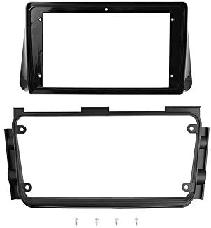 Estrutura de fáscia de rádio de carro de 9 polegadas para Nissan Micra Kicks 2017 DVD GPS Navi Player Painel DASH KIT